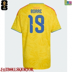 Colombia Rafael Santos Borre #19 Hemmatröja Dam VM 2026 Kortärmad